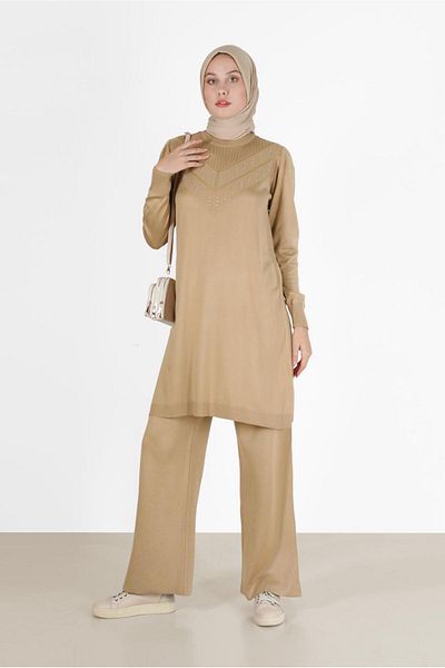 Alvina METAL ACCESSORY DETAILED KNITWEAR TUNIC 42046