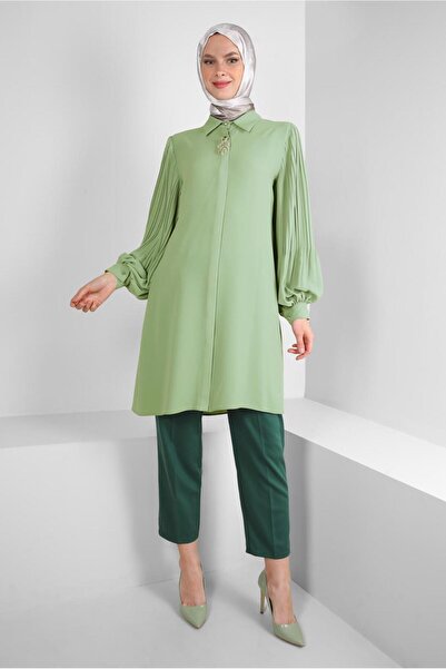 Alvina PANTALONE SA REZOM U OBLIKU MRKVE I ELASTIČNIM STRUKOM 70548