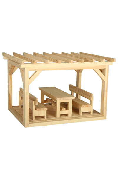 Walachia Set construit Pergola, 110 piese din lemn