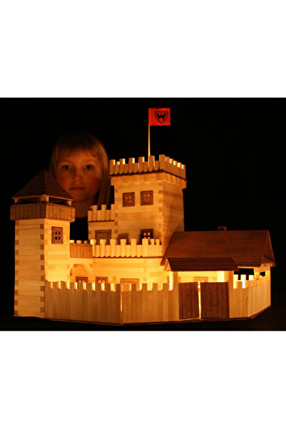 Walachia Stavebnice hradní architektury, 607 dřevěných dílků, Valašsko