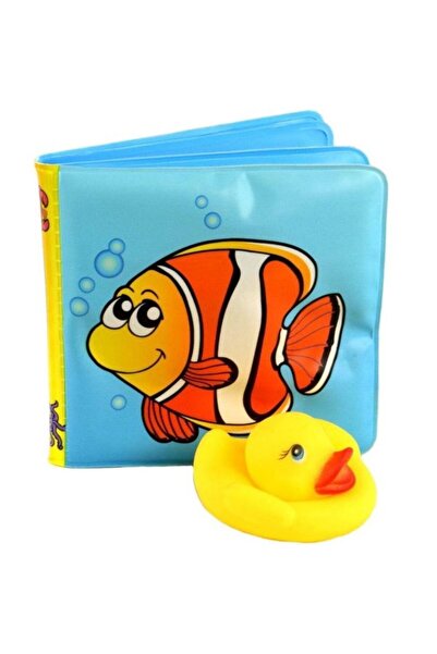 UP Int l Σετ παιχνιδιών μπάνιου - παπάκι και βιβλίο