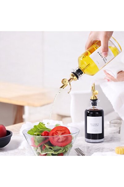 Yenigeldi 1 Adet 350 ml Özel Akıtmalı Zeytinyağı Yağlık Yağdanlık Şişesi