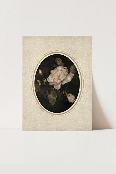HOME DEKORİSTA Vintage Çiçek Poster, Galeri Duvarı, Sanatsal Baskı, Home Dekorista