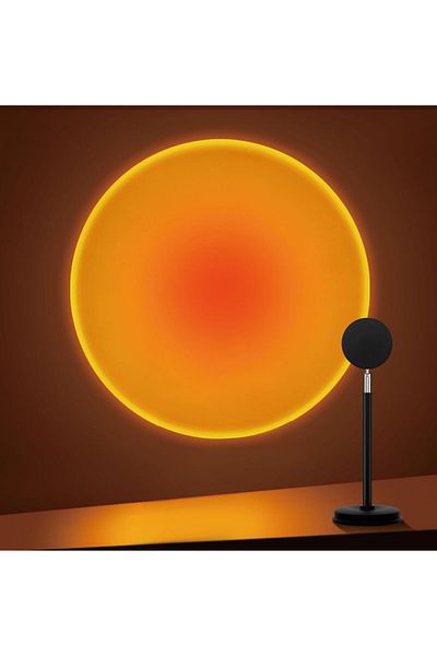 COOYA Sunset Lamp Projector, 180 Degree Rotation, with USB Port, for Photography Party Bedroom Decor