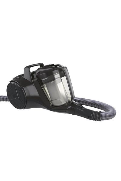Hoover Aspirator fara sac Hoover HP105HM 011, 700 W, Recipient 2 l, Filtru EPA (Negru)