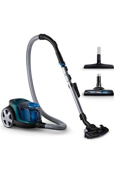 Philips Aspirator fara sac Philips PowerPro FC9334/09, 900W, 1.5l, Clasa A (Negru-Verde)
