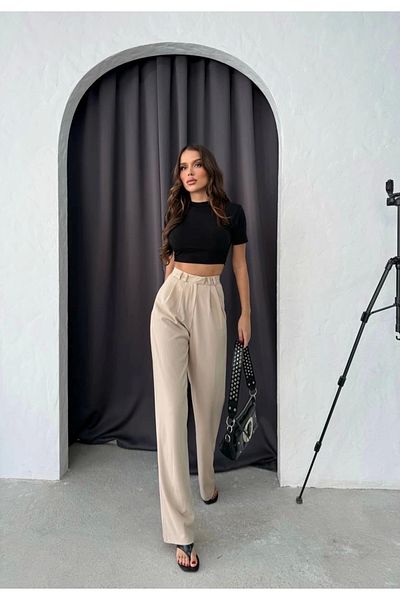 ufukmoda Pants with Hooks