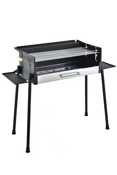 ETG Outdoor Foldable Portable Household Barbecue Grill Set