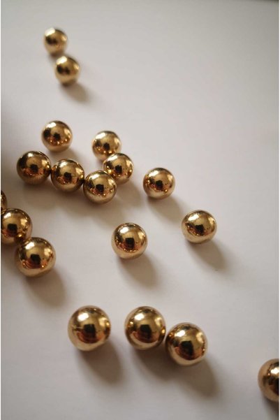 PASAMİA 8 mm Rose Color Undrilled Pearl 30 Gr (80-85 Pieces)