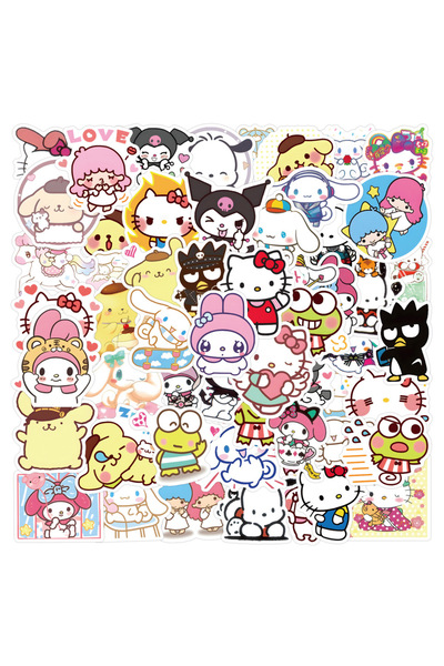 Choice 100 قطعة من ملصقات سينامورول كورومي ماي ميلودي اللطيفة، مناسبة لأجهزة ...