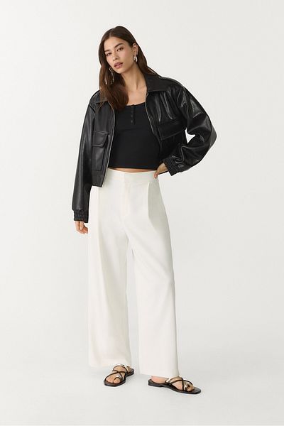 Stradivarius Smart culottes with darts