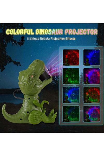 COOYA Galaxy Projector, Star Dinosaur Projector With Remote Control Room Decor For Birthdays Party Bedroom