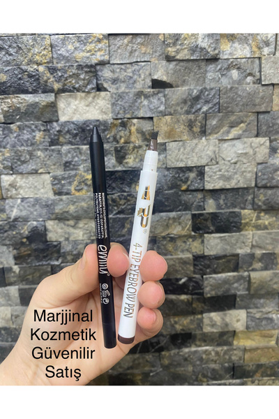 Rose Kaş kalemi alana göz kalem hediye