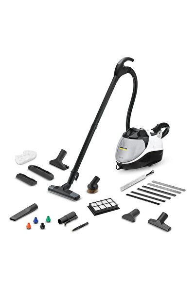Karcher Aspirator cu abur Karcher SV 7, 2200 W, 4 bar (Alb/Negru)
