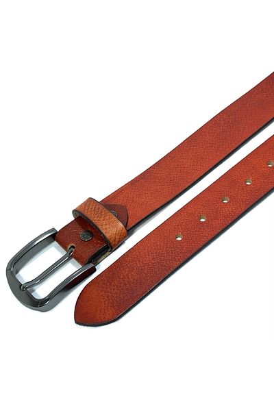 Classic Milano Genuine Leather Belt Men - Semi-Casual Men's Belts - Black & Brown Men’s Leather Belt for Men