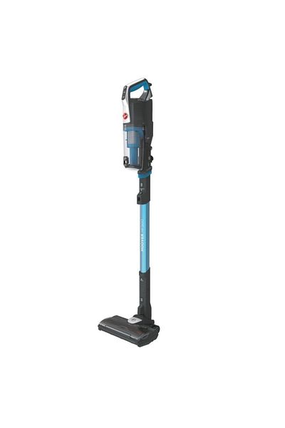 Hoover Aspirator vertical Hoover HF522STP 011, 290 W, Recipient 0.45 l, Autonomie 45 minute (Albastru/Gri)