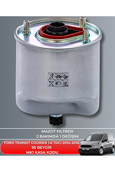 Gold Ford Transıt Courıer 1.6 Tdcı 2014-2015-2016 95 Beygir Mazot(YAKIT) Filtresi Uyumlu
