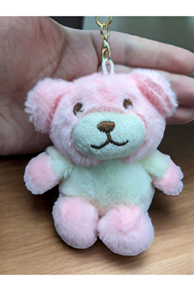 Fidan oyuncak Breloc drăguț cu ursuleț de pluș și ornament pentru geantă 12 c...