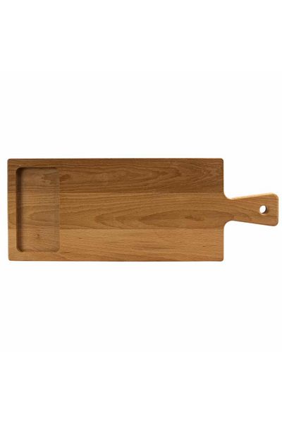 Cesiro Wood chipper with handle 490x190x20 mm, Natural brown
