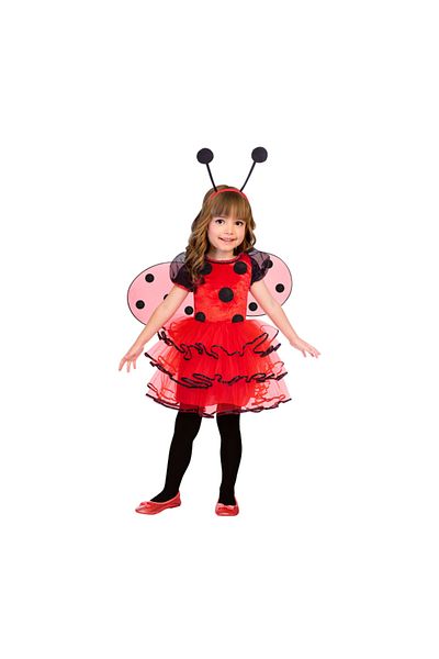 KidMania Costum Buburuza ® Pentru Fete 4-6 Ani 110 Cm
