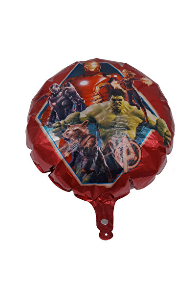 KidMania Balon folie supereroi, visiniu