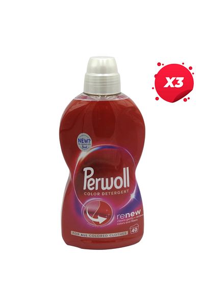 Perwoll X3 - PERWOLL LIQUID DETERGENT 2L RENEW COLOR 40 WASHES
