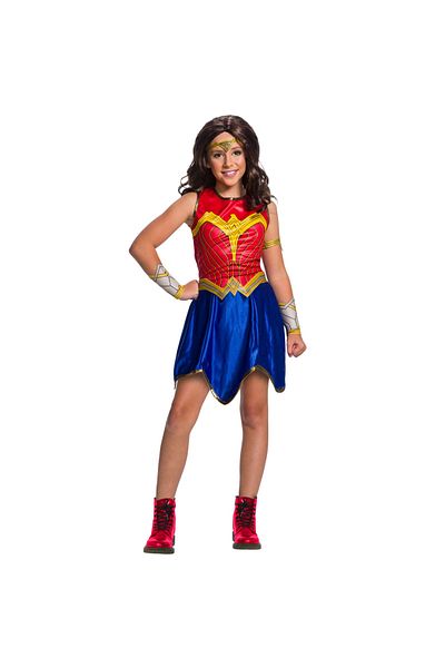DC Wonder Woman Costume For Girls L 8-10 Years