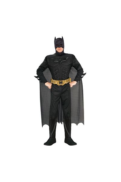 DC Batman Deluxe Muscle Costume For Adults L