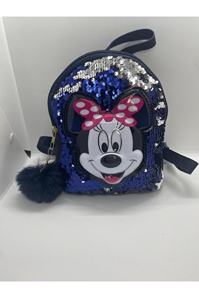 ALFA AKSESUAR 03 mickey mouse model ışıklı pullu ponponlu kabartmalı kız çocu...