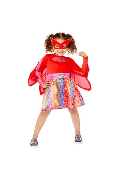 PJMASKS Owlette Owl Dress For Girls - Heroes In Pajamas 3-4 Years 104 Cm