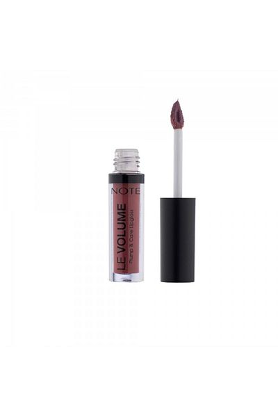 NOTE Le Volume Plump & Care Lipgloss Moisturizing Lip Gloss 08 Dark Caramel - Nude
