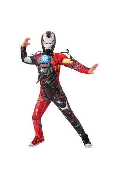 Marvel Venomized Iron Man costume with muscles for children 3-4 years 104 cm