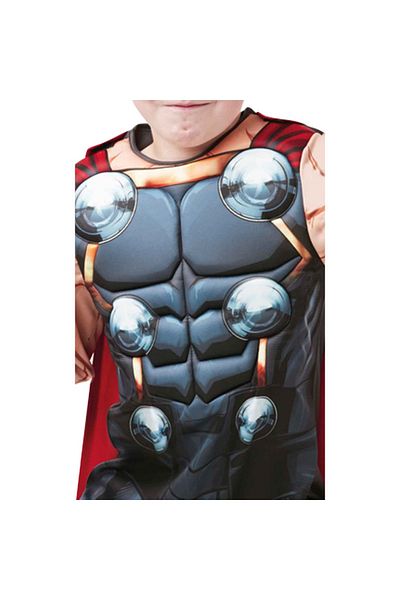 Marvel Thor muscle costume for boys - Avengers 128 cm 7-8 years