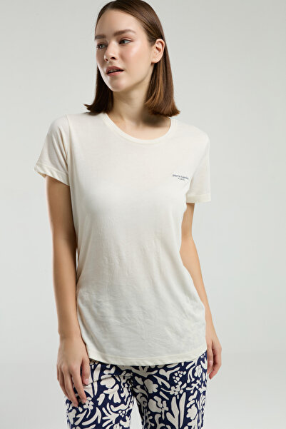 Pierre Cardin Kadın Süprem Kumaş Kısa Kollu Pijama Takımı