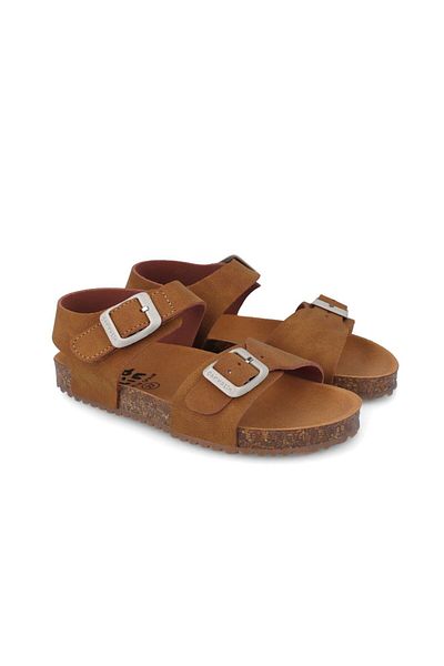 Garvalin Children's sandals, Garvalin, 252474, brown Size: 33 (20.9-21.5 cm)