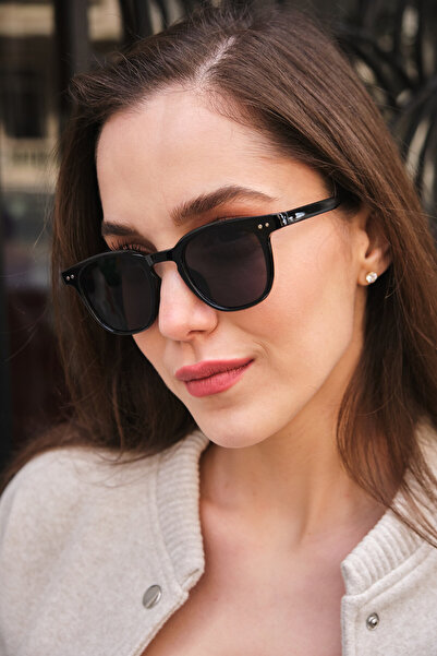 Monvago Mv 1007 Black Unisex Sunglasses