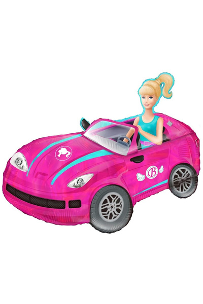 KidMania Balon folie Masina Barbie KidMania®, 80x55 cm