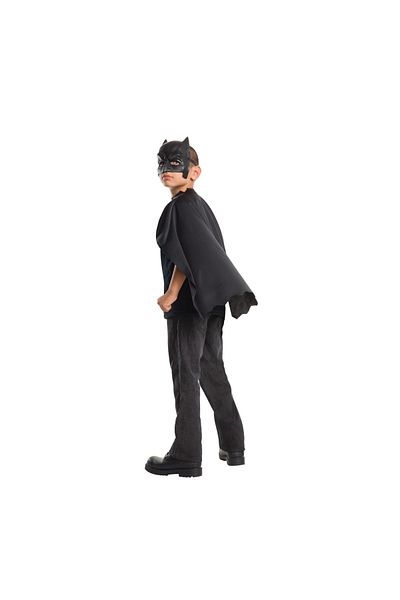 DC COMICS Masca Batman, PVC, cu pelerina, Batman vs Superman, negru