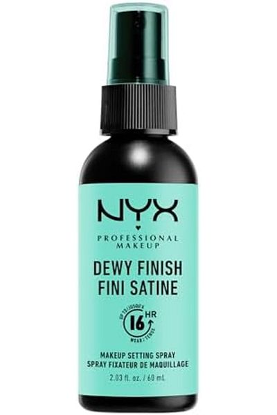 NYX Professional Makeup Long Lasting Makeup Setting Spray for Dewy Look by NYX Professional Makeup, 60 ml, MSS02