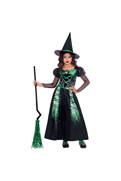 OEM Costum vrajitoare Spider-Witch pentru fete 8-10 ani 134 cm