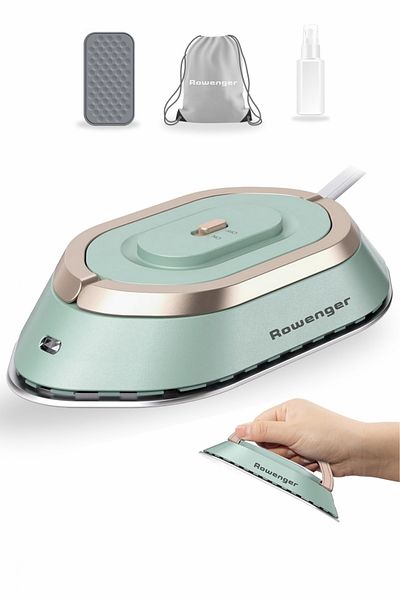 Rowenger Nb301 Mini Travel Iron Dual Voltage Suitable for Use Worldwide