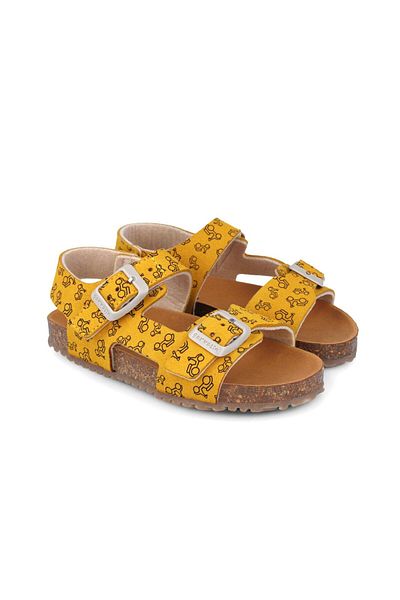 Garvalin Children's moto sandals, Garvalin, 252476, yellow Size: 27 (16.8-17.4 cm)