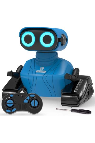 remoking RC Robot Çocuk Oyuncağı, Ses ve Işıklı Uzaktan Kumandalı Robot
