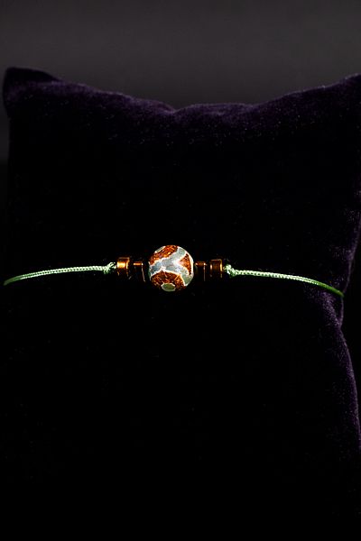 Zalifra Handmade Natural Stone Tibetan Agate, Hematite Power and Balance Bracelet