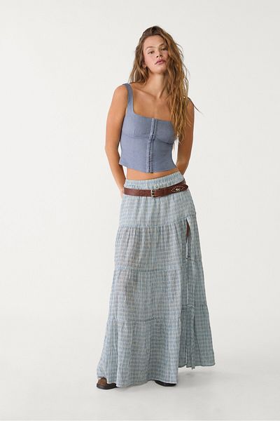 Stradivarius Corset top with straps