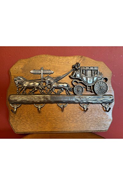 tayfuntufan antika koleksiyon 30 cm 21,5 cm ölçülerinde alman askılık anahtarlık