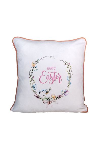Lenjerii Deosebite Easter decorative pillowcase 45x45cm, Happy Easter F32