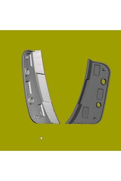 swordslife Smart w453 a453 new fortwo iii bumper lower grille