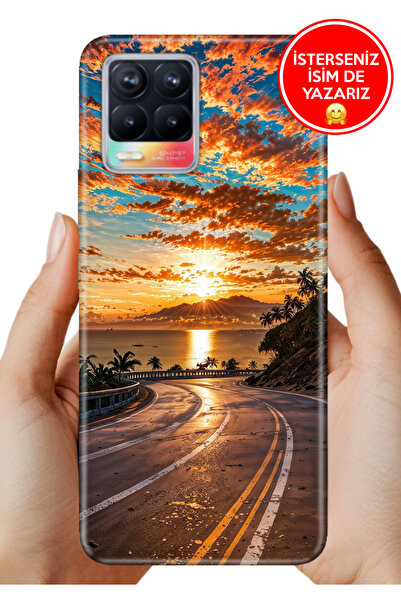 realme 8 / 8 Pro Kılıf Realme Baskılı Life Style Kapak Silikon Manzaram