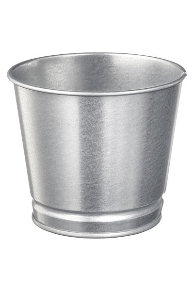 IKEA BINTJE Plant pot, galvanised, 9 cm